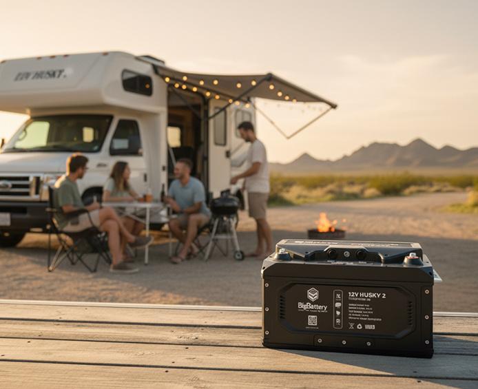 12V HUSKY 2 INV VICTRON KIT